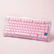 GravaStar Mercury K1 Sakura Pink keyboard side view