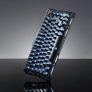 GravaStar Mercury K1 Stealth Black 75 percent mechanical keyboard, top view