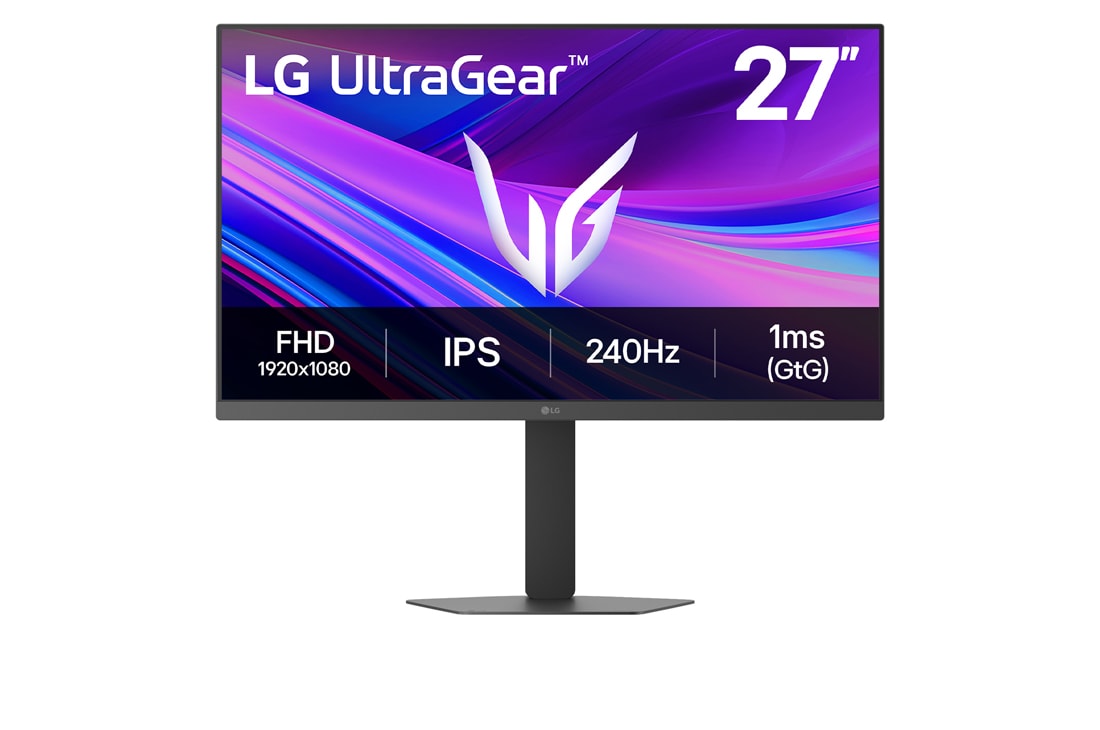 LG UltraGear G4 27G440A-B 27-inch FHD 240Hz gaming monitor front view