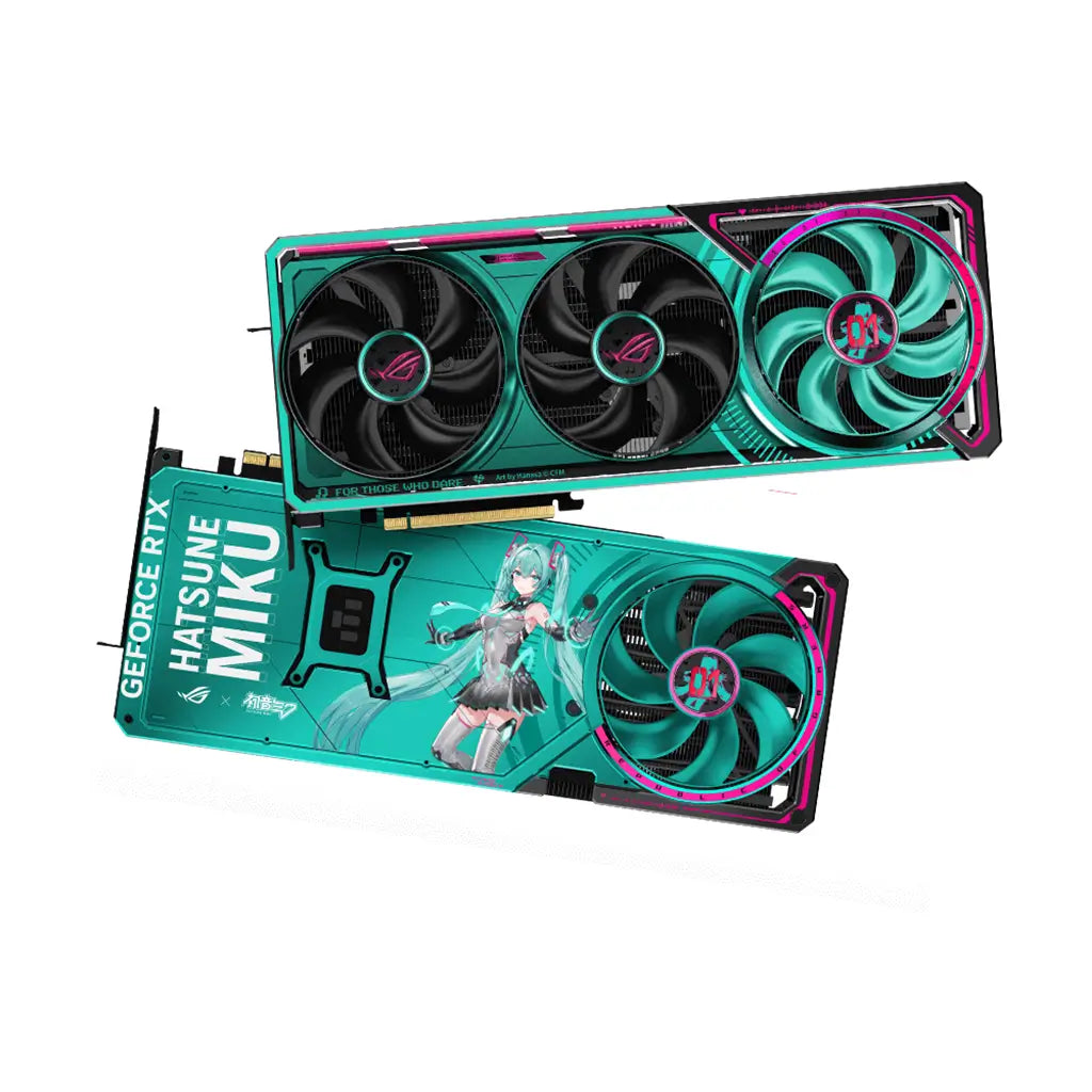 Gaming PC Hatsune Miku - AMD Ryzen 7 9800X3D, RTX 5080 16GB GPU, 32GB DDR5 RAM, 1TB SSD, 27-inch Miku Monitor, Windows 11 Pro