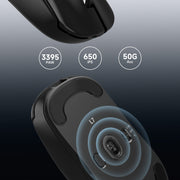 MCHOSE L7 Pro PAW3395 sensor, manufacturer feature graphic