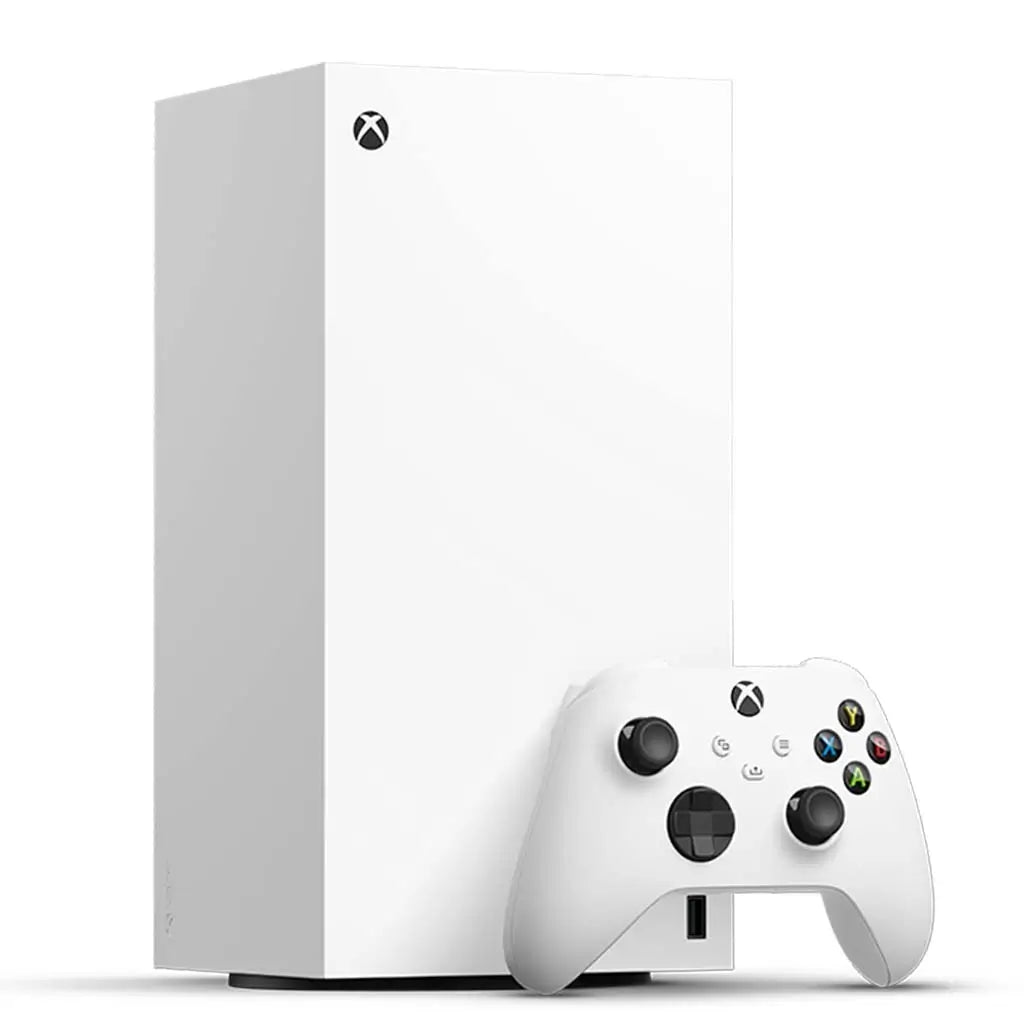 Microsoft Xbox Series X 1TB Digital Edition Robot White gaming console