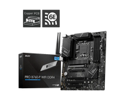 MSI PRO B760-P WIFI DDR4 motherboard front view