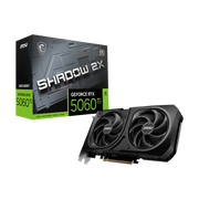 MSI GeForce RTX 5060 Ti 16G SHADOW 2X OC PLUS retail box and graphics card