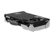 MSI RTX 5060 VENTUS 2X OC V1 angled backplate and side view