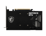 MSI RTX 5060 VENTUS 2X OC V1 backplate with ventilation opening