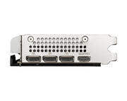 MSI RTX 5060 VENTUS 2X OC V1 three DisplayPort and one HDMI output
