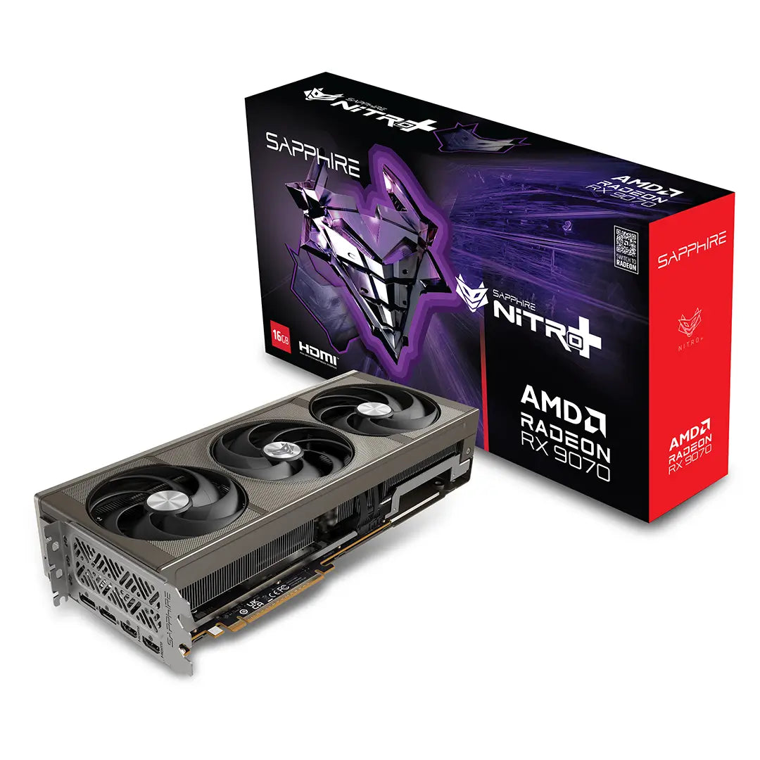 Sapphire Nitro AMD Radeon RX 9070 Gaming OC Edition 