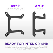 NZXT Kraken Core 360 RGB compatible with Intel and AMD