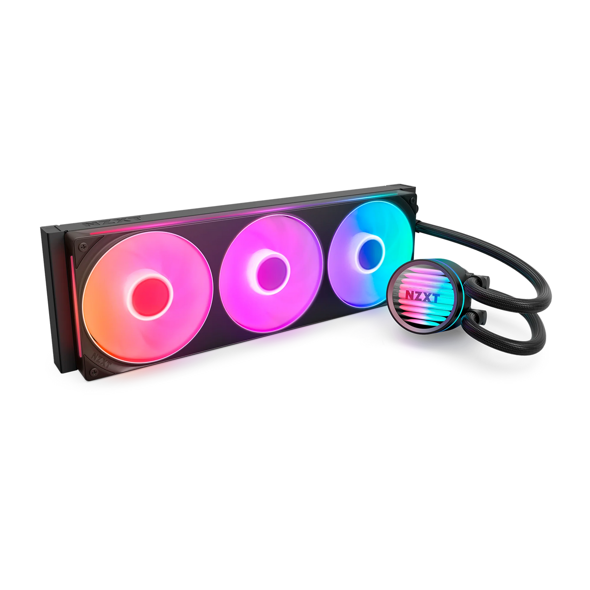 NZXT Kraken Core 360 RGB 360mm liquid CPU cooler black in UAE