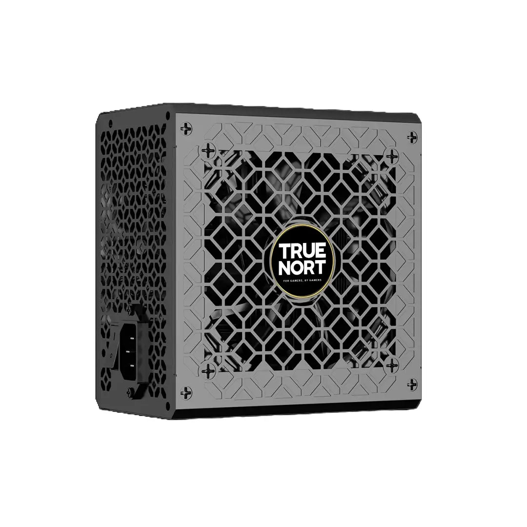 TrueNort 650W PSU 80 Plus Bronze Certified ATX Power Supply 12V with Japanese Capacitors Reliable, Efficient and Silent Performance Gaming Power Supply Compact 150mm Size, Black