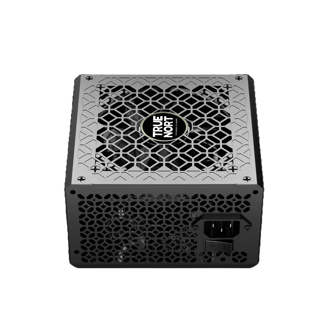 TrueNort 650W PSU 80 Plus Bronze Certified ATX Power Supply 12V with Japanese Capacitors Reliable, Efficient and Silent Performance Gaming Power Supply Compact 150mm Size, Black