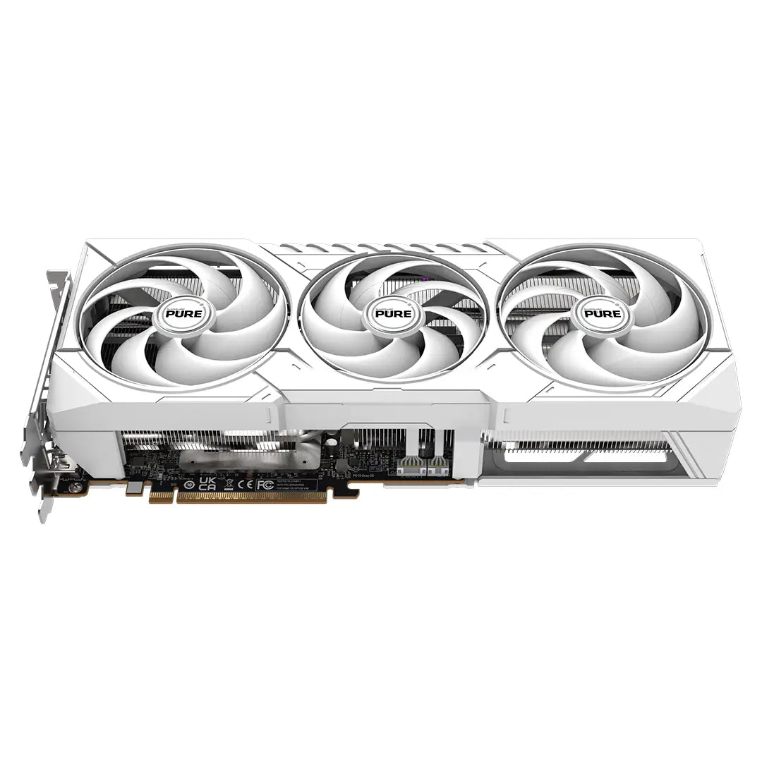 Sapphire Pure AMD Radeon RX 9070 XT Gaming OC White Edition