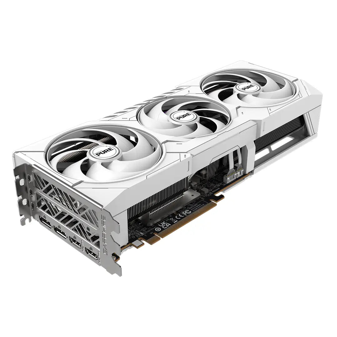 Sapphire Pure AMD Radeon RX 9070 XT Gaming OC White Edition