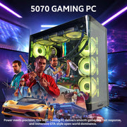 Intel i7 14700K RTX 5070 Gaming PC UAE for AAA Gaming and Streaming, computer store