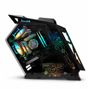 Spider-Man Gaming PC, AMD Ryzen 5 9600X, GeForce RTX 5060 8GB Graphics Card, RGB 16GB DDR5 RAM, 1TB NVMe SSD, Windows 11 Pro, RGB Black Gaming Case