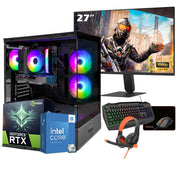 Starter gaming PC bundle with Ryzen 5 8400F and RX 580 8GB graphics in UAE