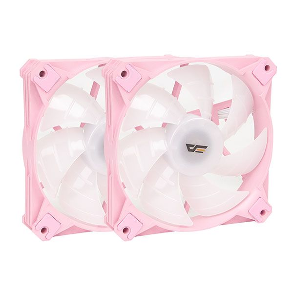 DarkFlash Aigo Twister DX240 Pink ARGB All-in-One 240mm Liquid CPU Cooler with Addressable RGB Fan - Pink | DF-DX240