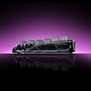 GravaStar Mercury V75 Lite Transparent Black keyboard top view