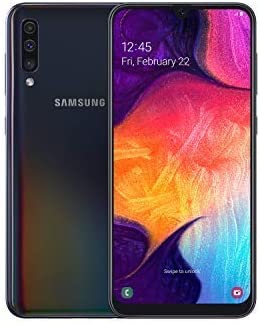 Samsung Galaxy A50 128GB 6.4-Inch FHD+ Android Dual-SIM Smartphone - Black