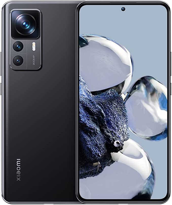 Xiaomi 12T Pro (Cosmic Black 8GB RAM, 256 Storage) - 200MP ultimate camera | Leading Snapdragon® 8+ Gen 1 | Smart 120W HyperCharge | 120Hz CrystalRes AMOLED DotDisplay