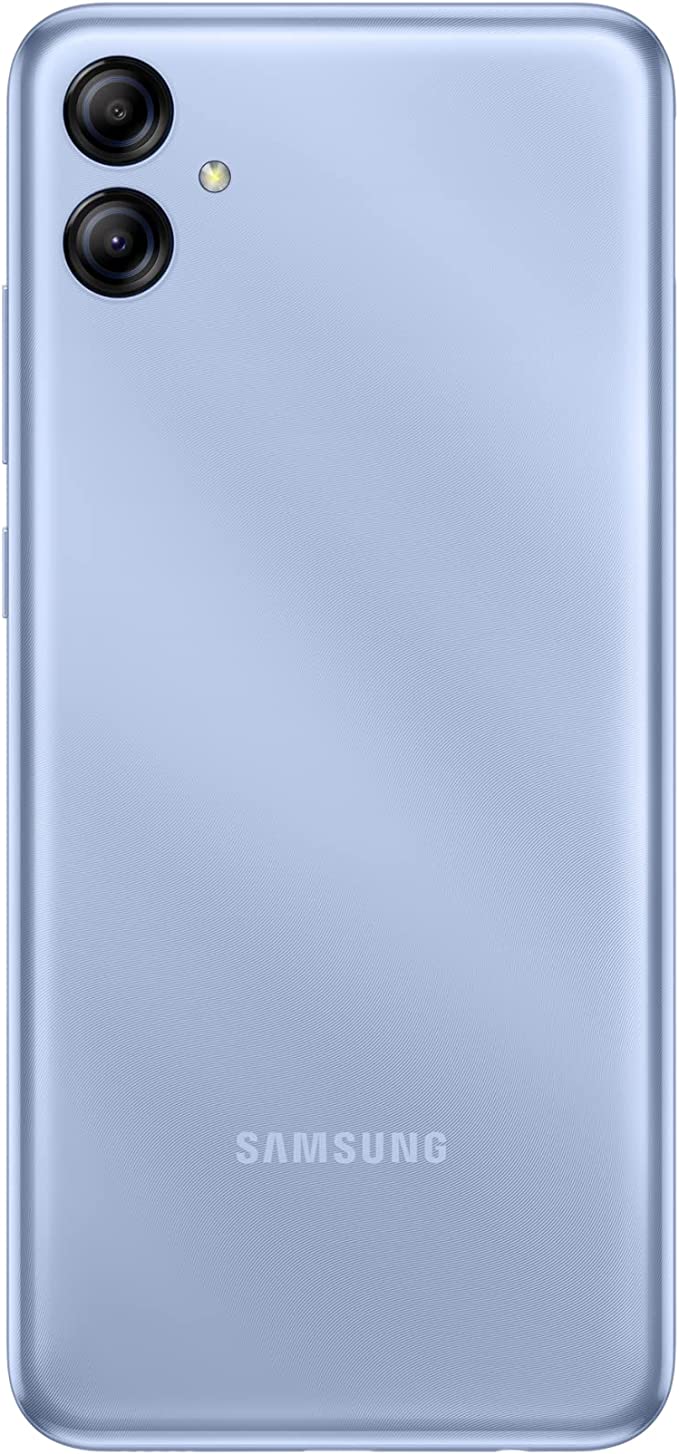 Samsung Galaxy A04 6.5-inch Android Smartphone, Infinity-V HD + Display, 3 GB RAM and 32 GB Expandable Internal Memory, 5,000 mAh Battery, Light Blue