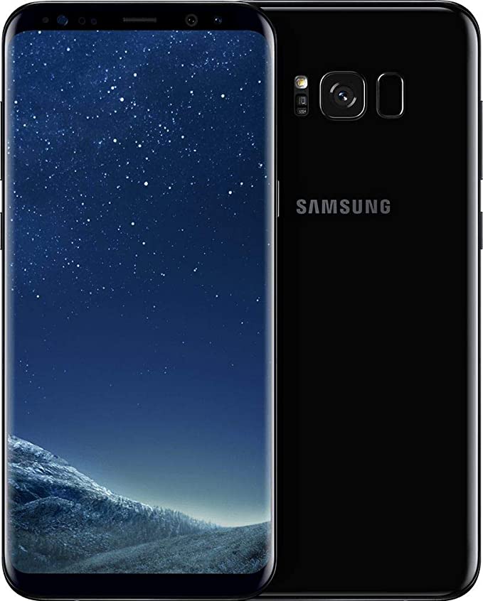 Samsung Galaxy S8 Dual SIM - 64GB, 4G LTE, Midnight Black (UAE Version) (SM-SAMG950FDBLKEU)