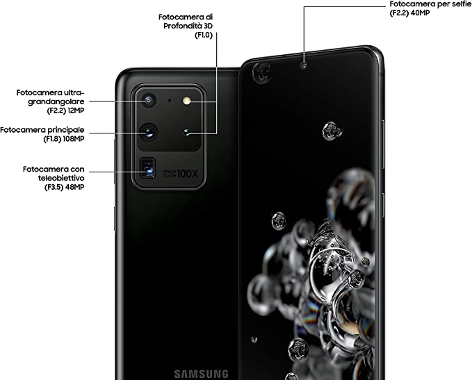 SAMSUNG Galaxy S20 Ultra 5G (12GB RAM,256GB, Cosmic Gray)