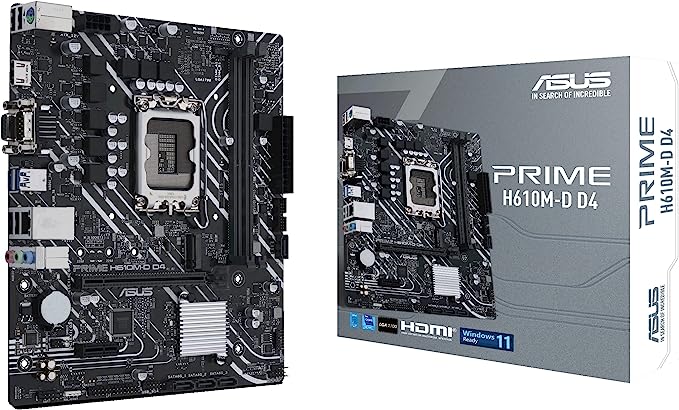 Asus Prime H610M-D D4 Intel® H610 (LGA 1700) mic-ATX