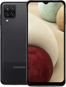 SAMSUNG Galaxy A12 Black, 64GB, 4 GB Ram, 5,000 Battery, 6.5 inches Display, 4 Camera, Factory Unlocked 4G