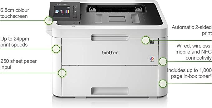 Brother Wireless Colour Printer HL-L3270CDW