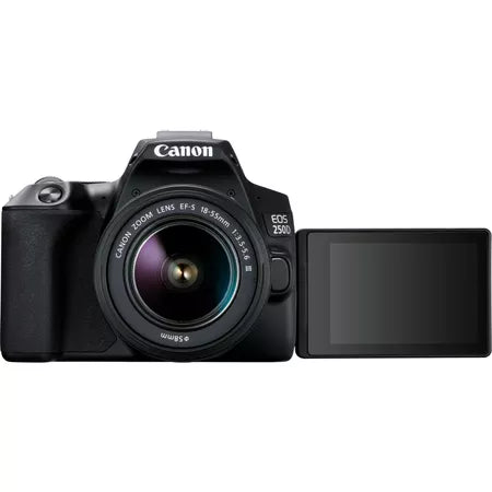 Canon EOS 250D, Black + EF-S 18-55mm f/3.5-5.6 III