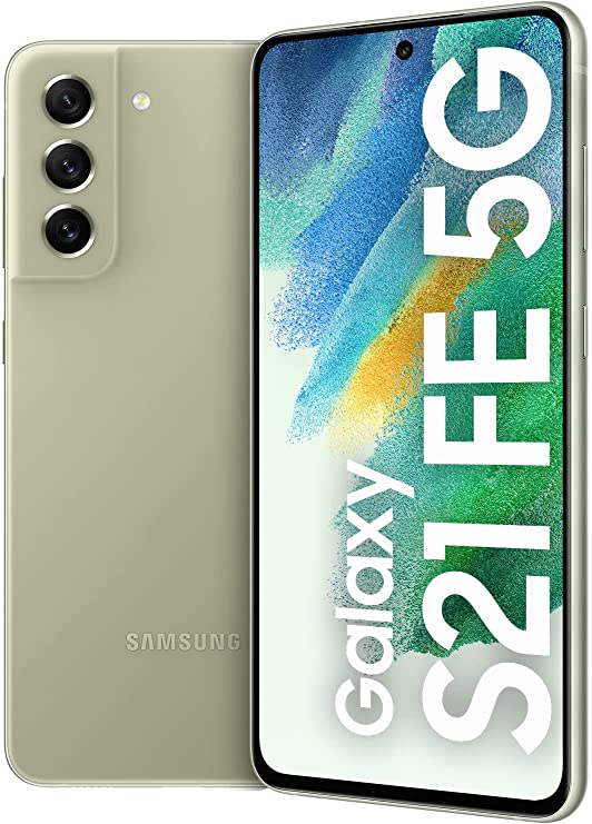 Samsung Galaxy S21 Fe 5G Dual Sim Smartphone, 256GB Storage And 8GB RAM (Uae Version), Olive