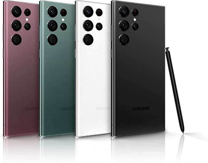 Samsung Galaxy S22 Ultra 5G Mobile Phone 128GB Dual SIM Android Smartphone Green (UAE Version)