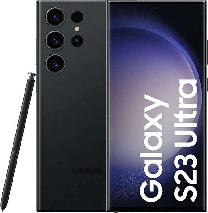 Samsung Galaxy S23 Ultra, 256GB, Phantom Black, UAE Version, 5G Mobile Phone, Dual SIM, Android Smartphone,