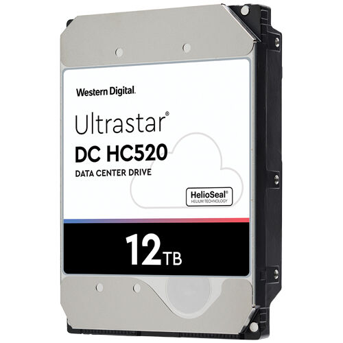 WD Ultrastar DC HC520 12TB 7200rpm SATA III HDD | HUH721212ALE600