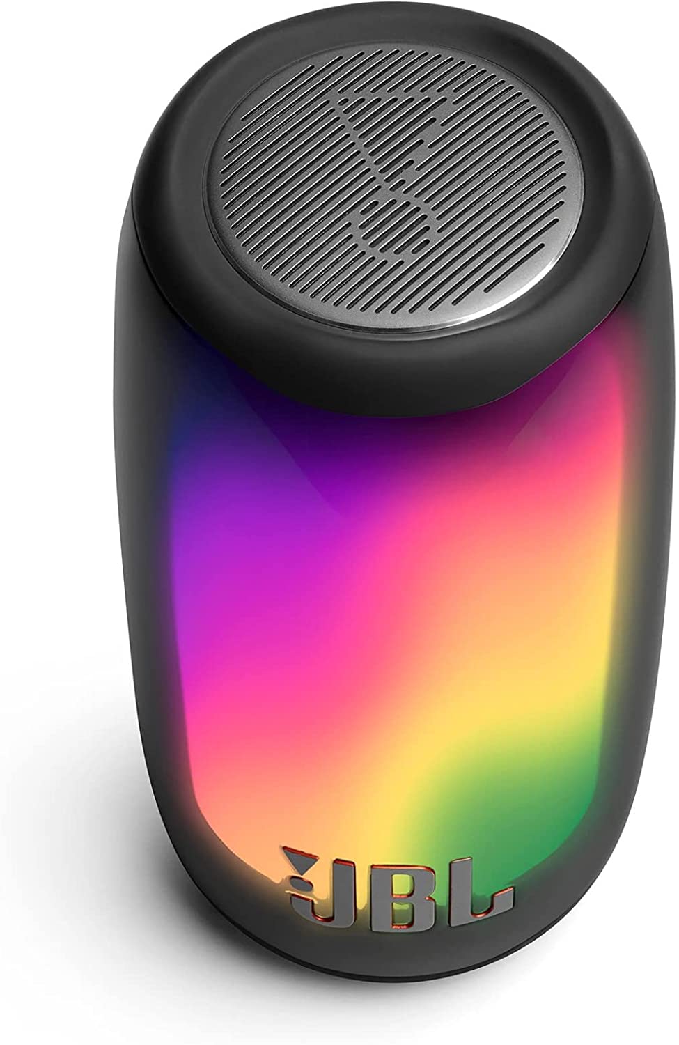JBL Pulse 5 Portable Bluetooth Speaker with Eye-Catching 360-Degree Lightshow, JBL Original Pro Sound, IP67 Waterproof & Dustproof, 12 Hours Battery, Wireless Streaming - Black, JBLPULSE5BLK