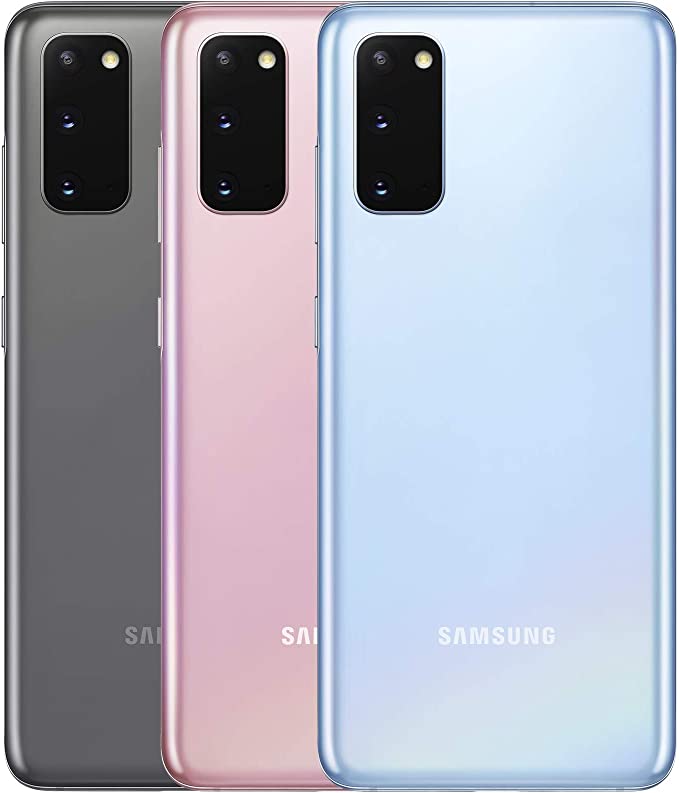 Samsung Galaxy S20 5G Mobile Phone; Sim Free Smartphone - Cloud Blue