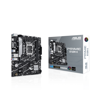 ASUS Prime B760M-K, an Intel® B760 LGA 1700 mATX