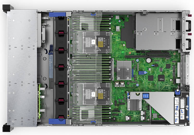 HPE ProLiant DL380 G10 8SFF  1 x4210R Processor,64GB Memory,8x2.4TB SAS 10K HDD ,2 x 800W PS
