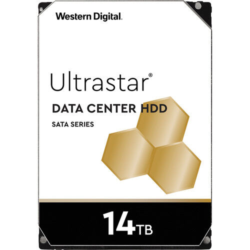 WD Data Center 14TB UltraStar 7200 Rpm SATA 3.5
